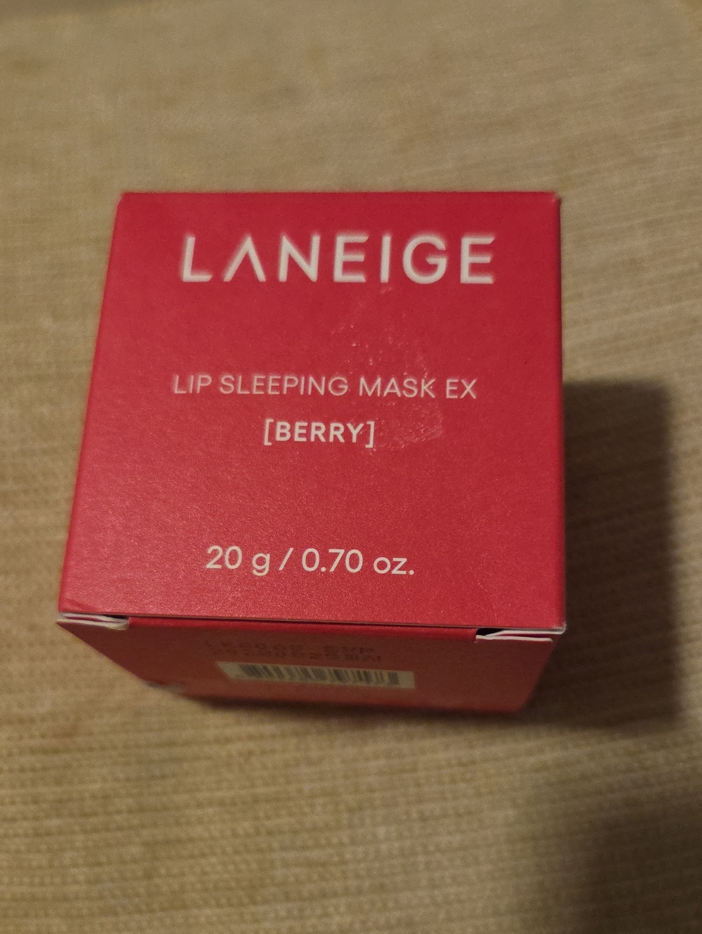 LANEIGE Lip Sleeping Mask EX - Berry 20g Nib